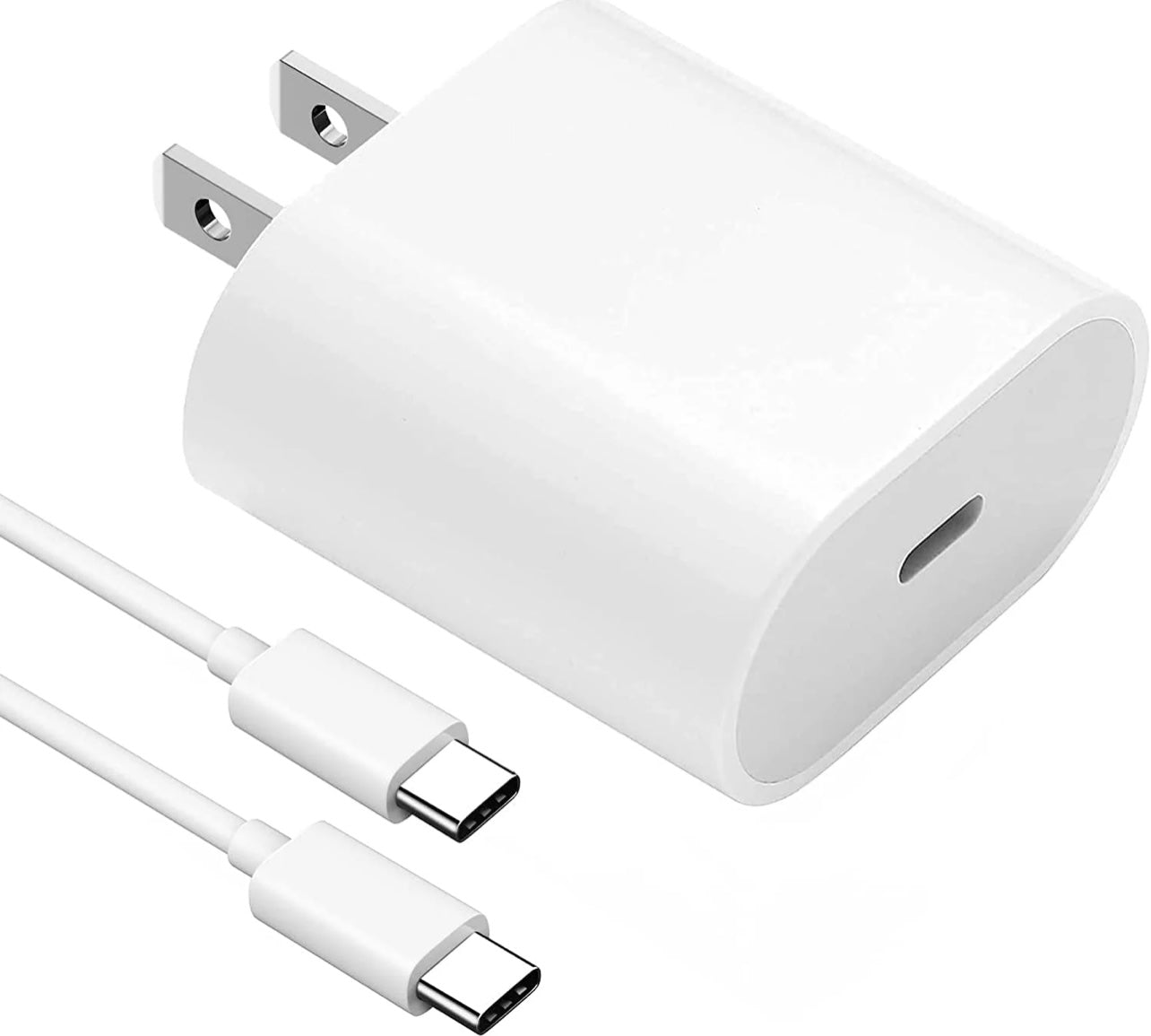 Complete Charger Set for Iphone 15 Series Type C to C Cable, 60W Fast Charging & 20W adapter