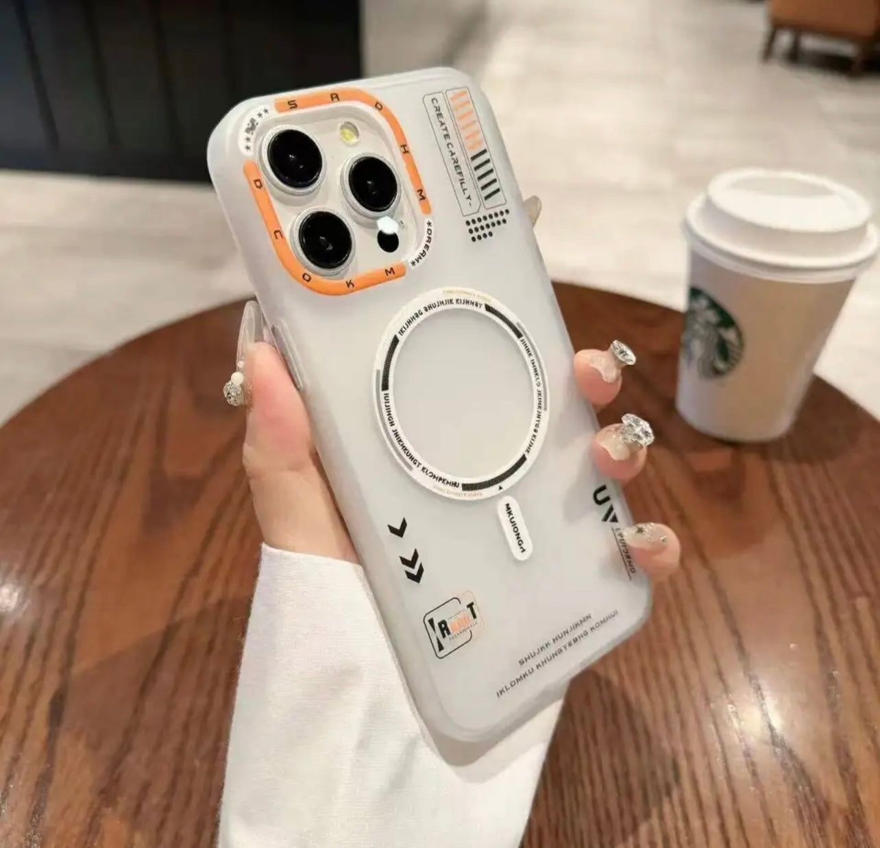 New iPhone Luxury Matte Mechanical Magsafe Phone Case