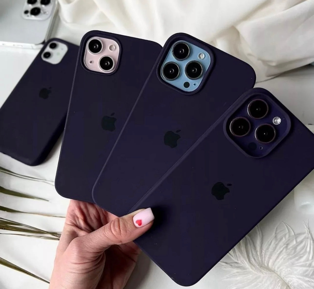 New Deep Purple Soft Silicon Case