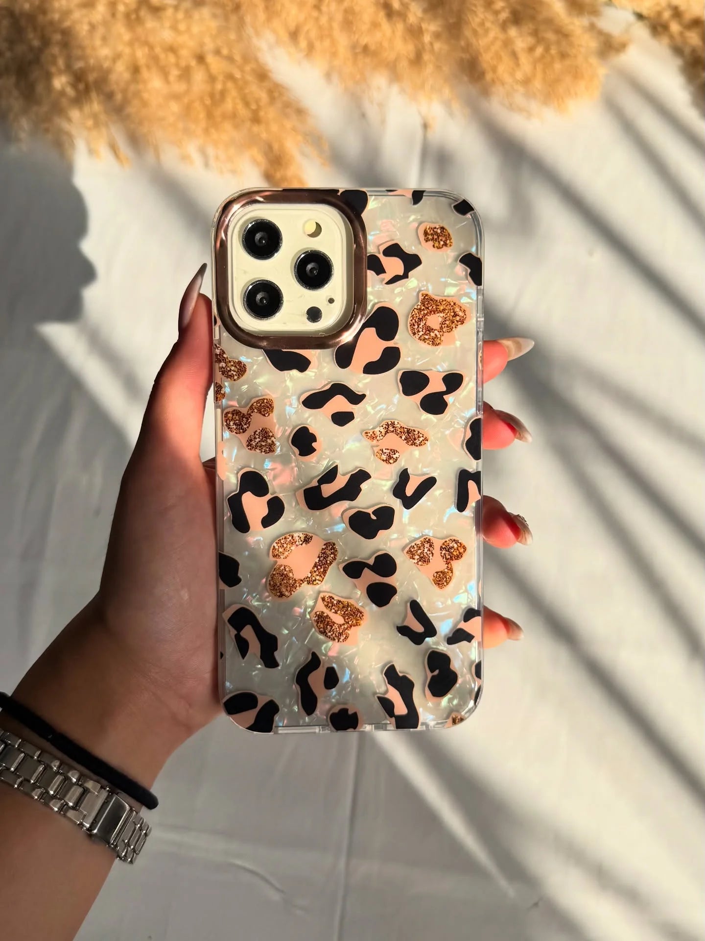 Cheetah Laser Marble Case ππ