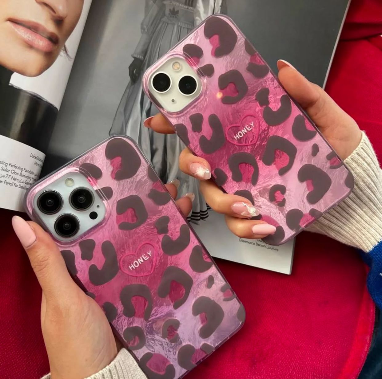 New Cheetah Honey Gradient Phone Case for iPhone