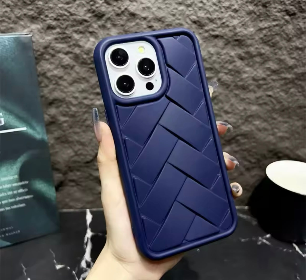 New Luxury Silicon Weaving Case