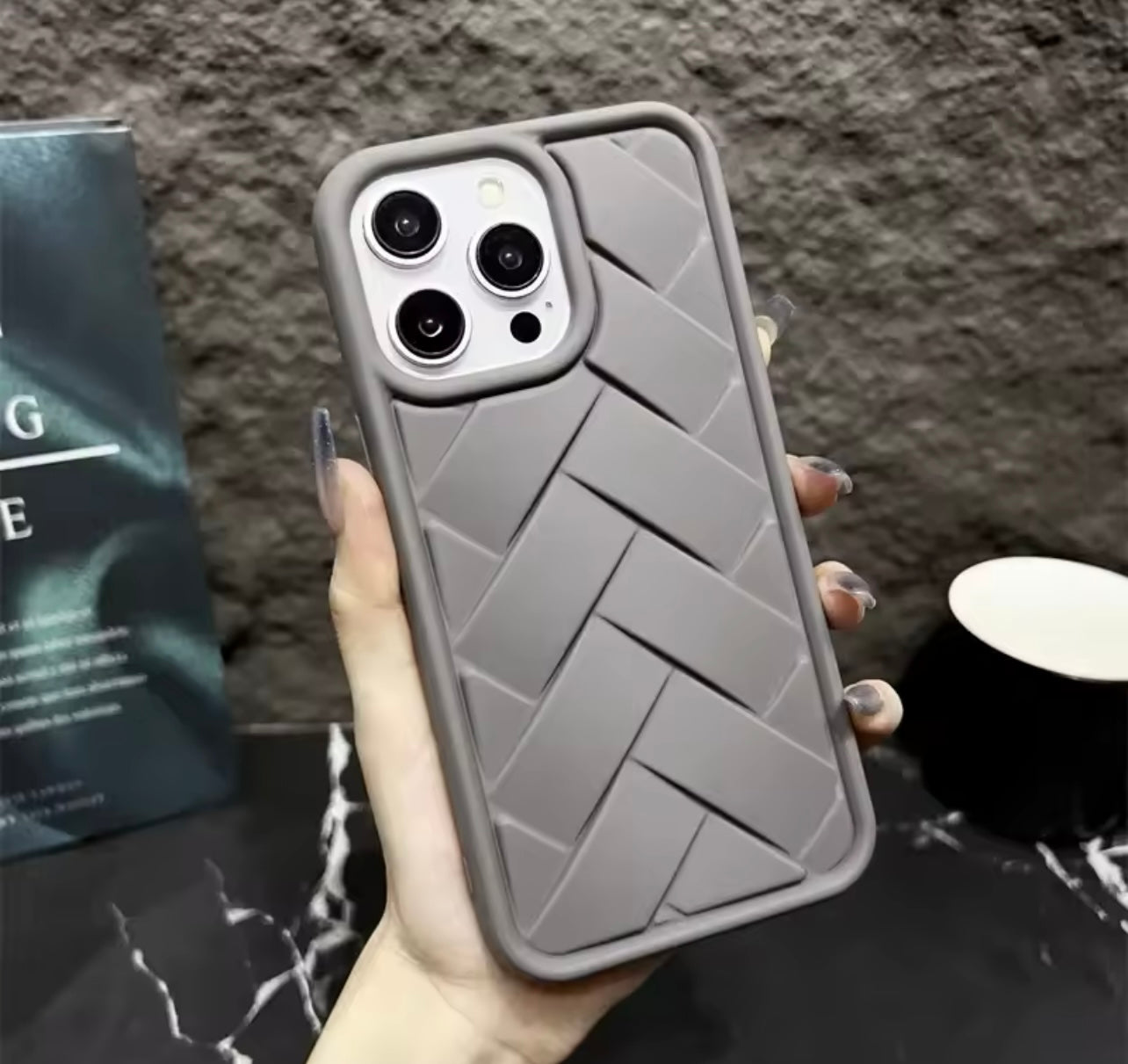 New Luxury Silicon Weaving Case