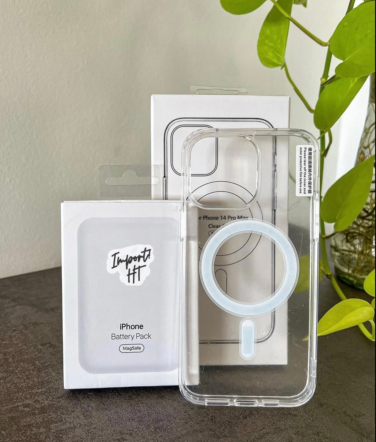 New Transparent Magsafe Supported Phone case