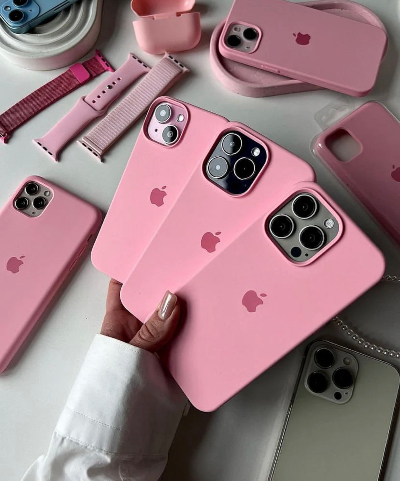 New Baby Pink Silicon Case