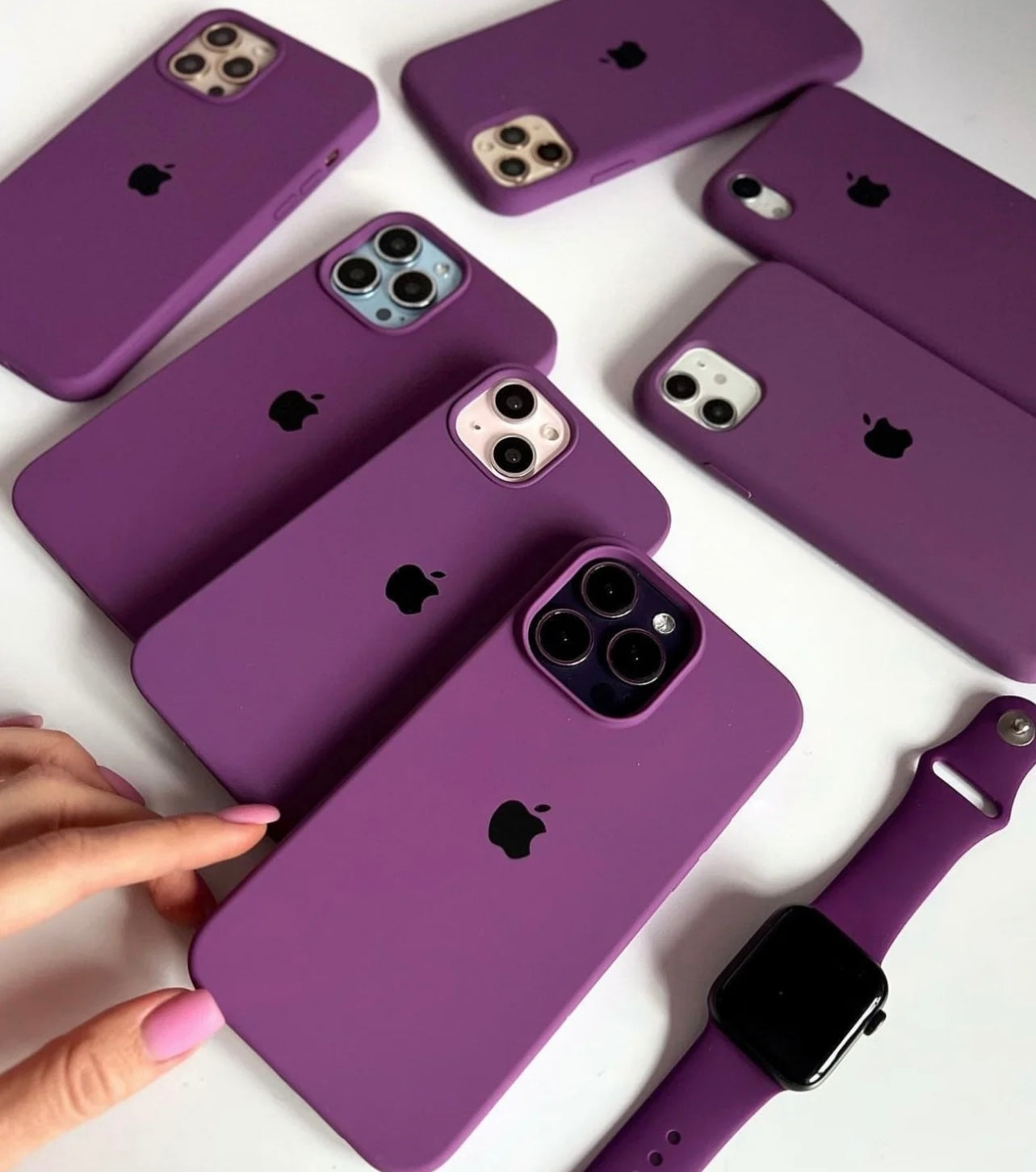 New Purple Soft Silicon Case