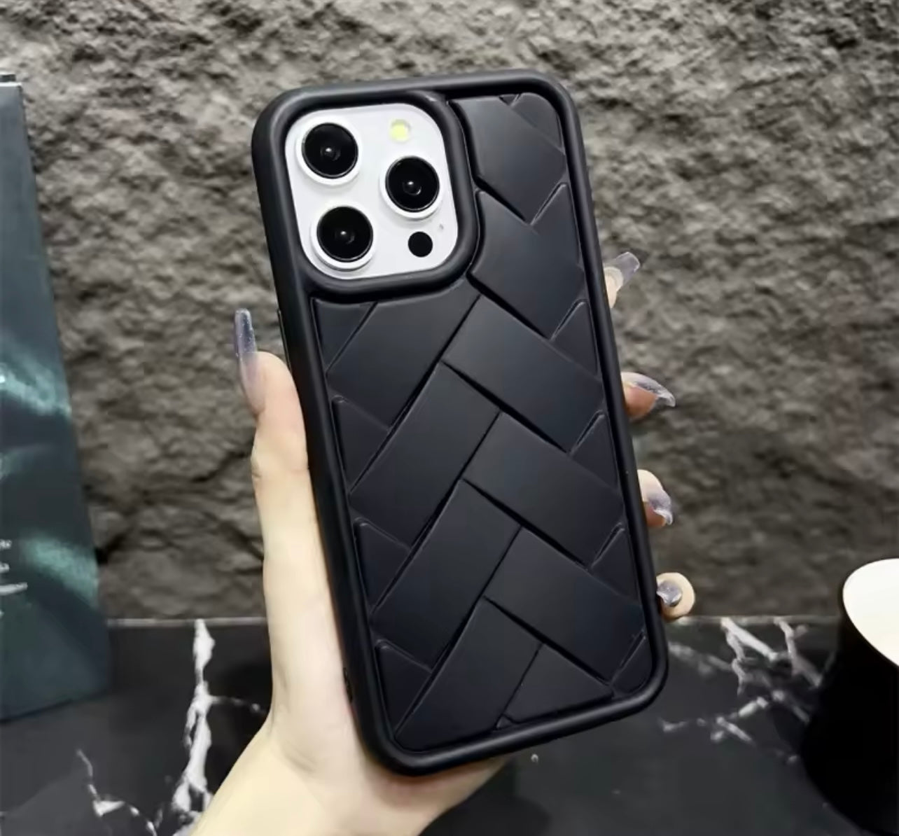 New Luxury Silicon Weaving Case