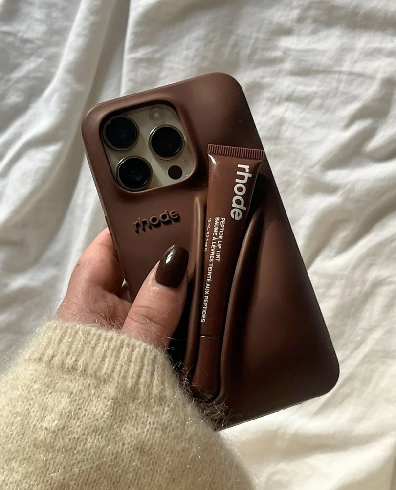 New Original Rhodes LipGloss 💄 Silicone Case With Box 🩶