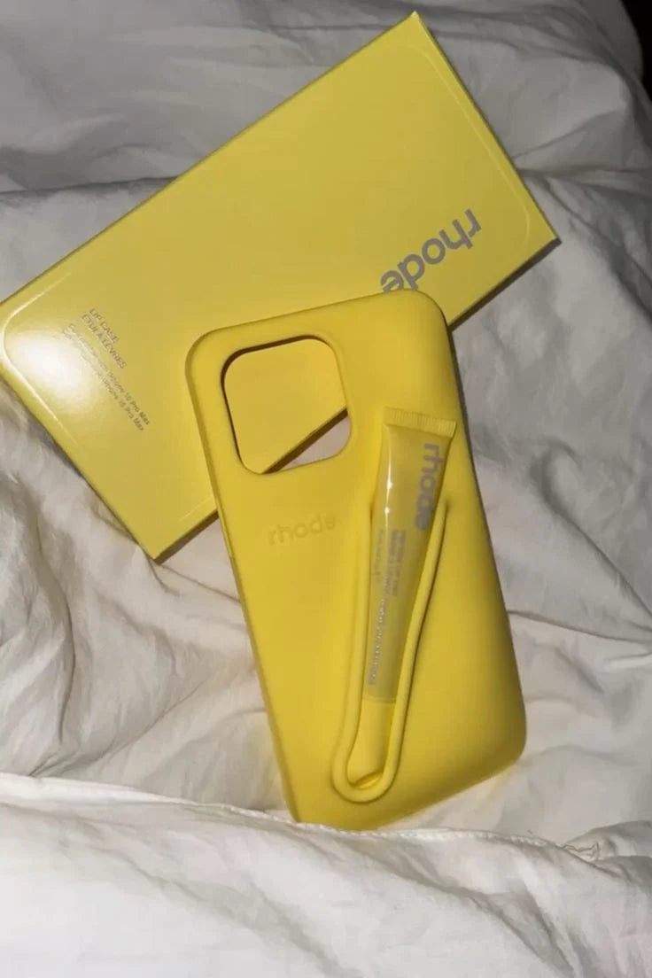 New Original Rhodes LipGloss 💄 Silicone Case With Box 🩶