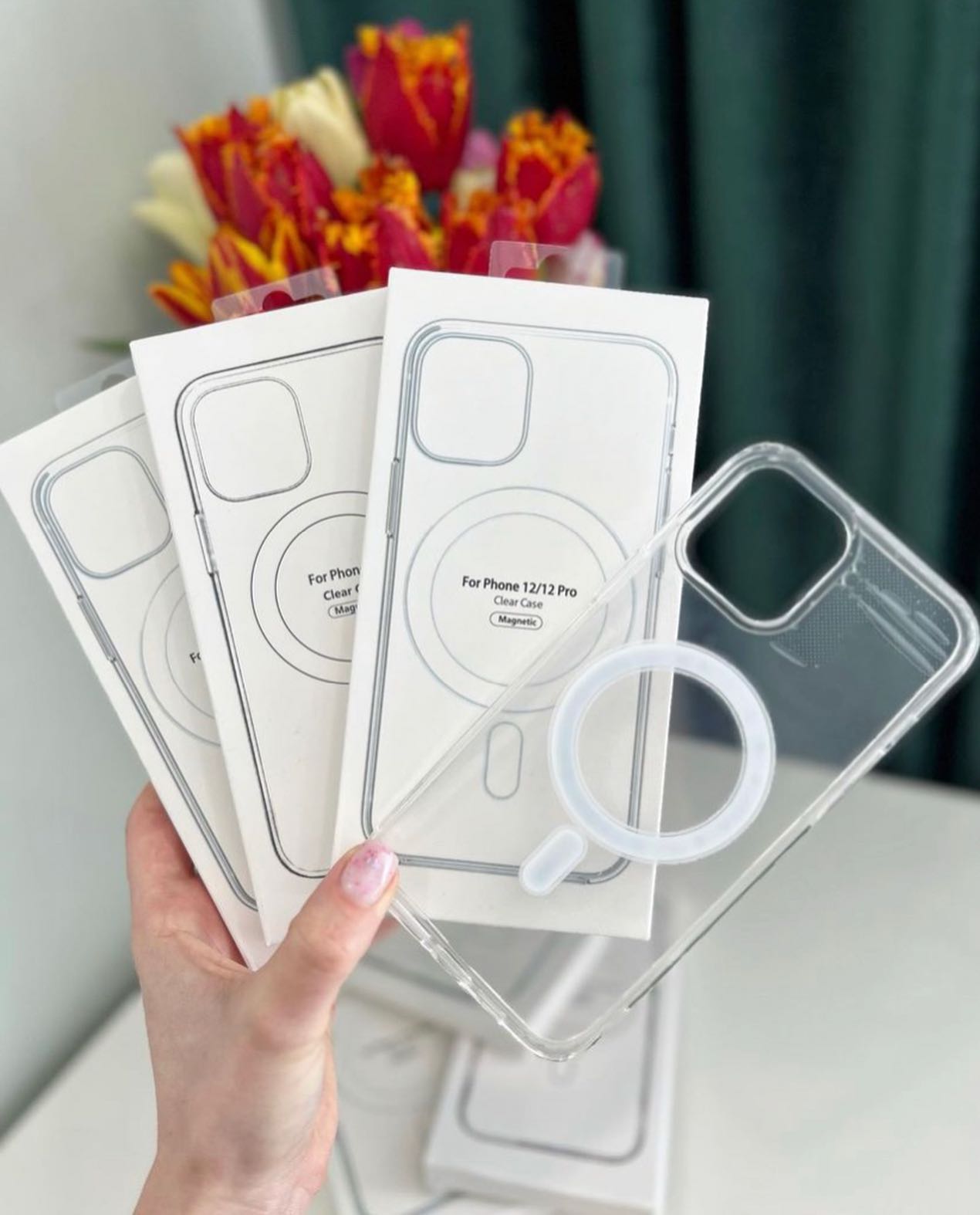 New Transparent Magsafe Supported Phone case