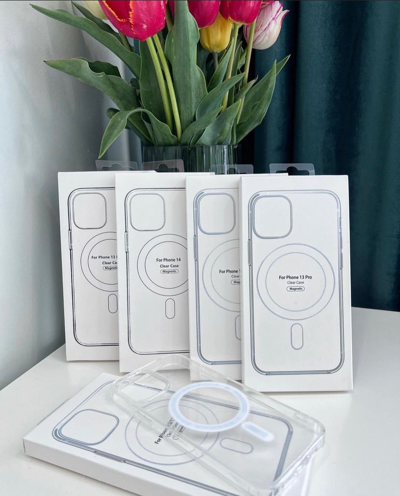 New Transparent Magsafe Supported Phone case