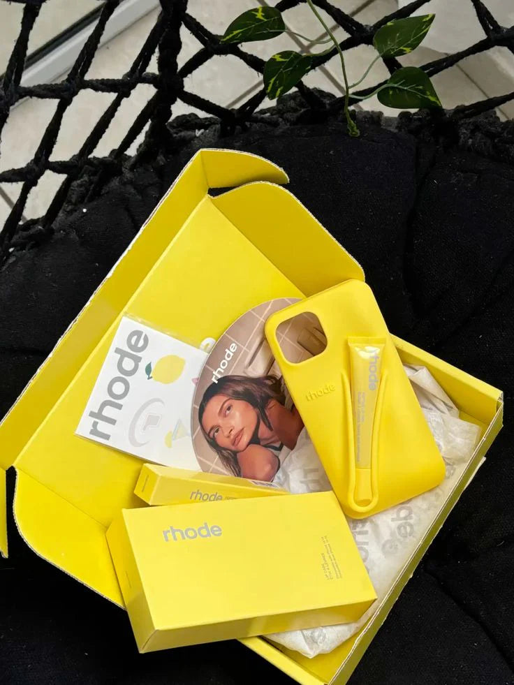 New Original Rhodes LipGloss 💄 Silicone Case With Box 🩶