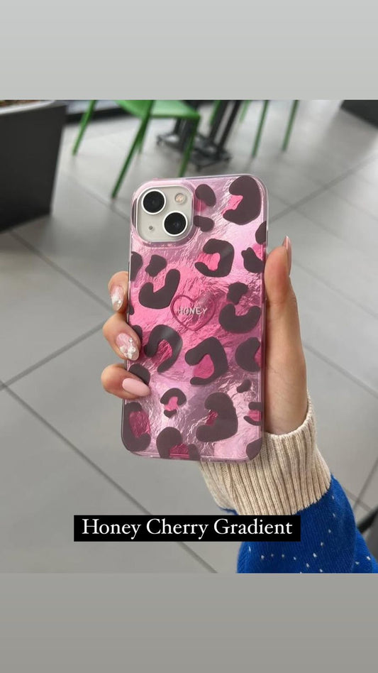 New Cheetah Honey Gradient Phone Case for iPhone