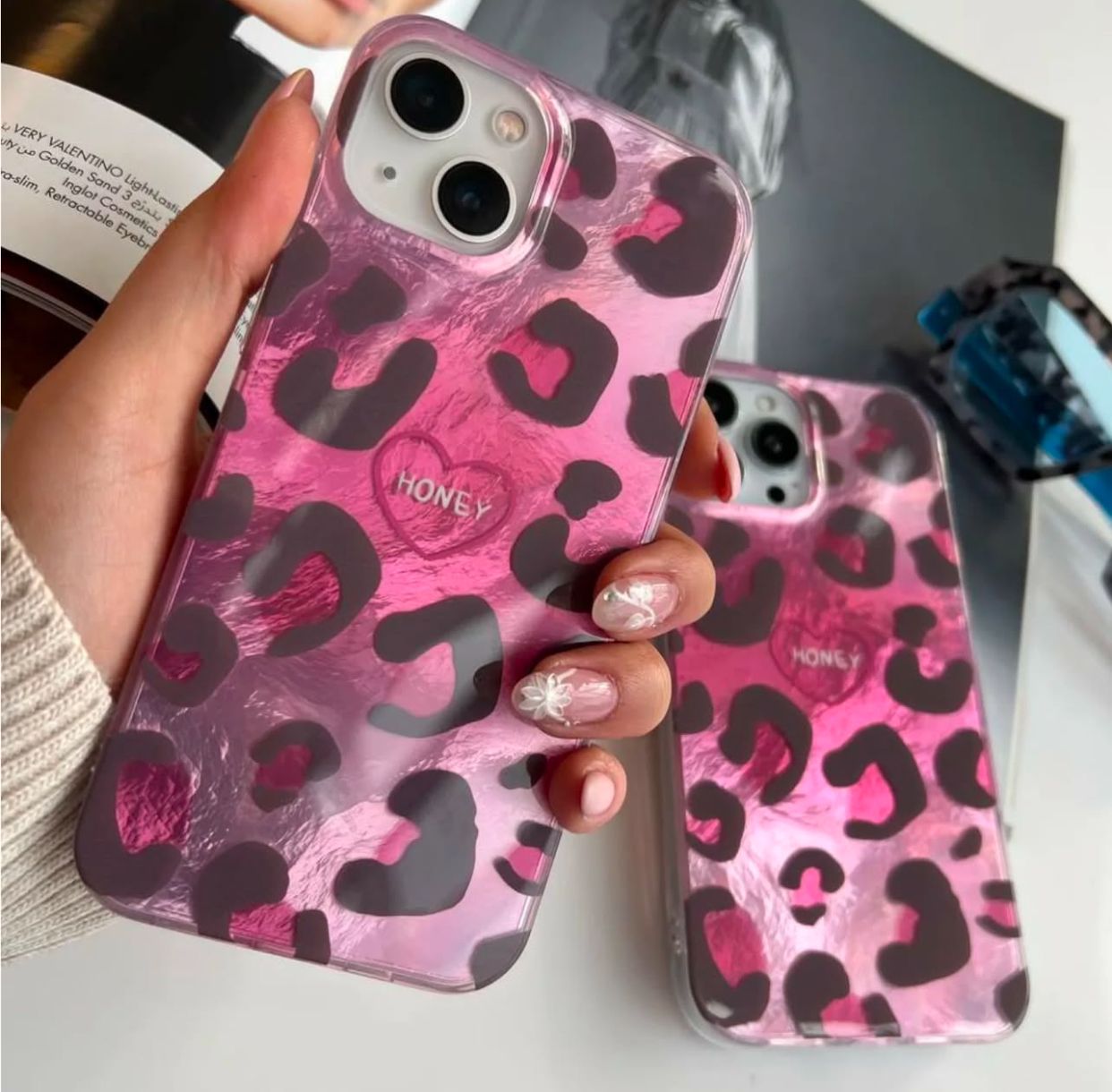 New Cheetah Honey Gradient Phone Case for iPhone